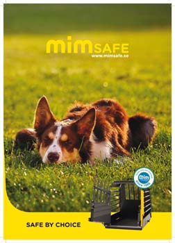 MIM hundbur, broschyr